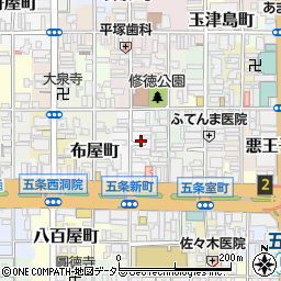 京都府京都市下京区材木町144-10周辺の地図