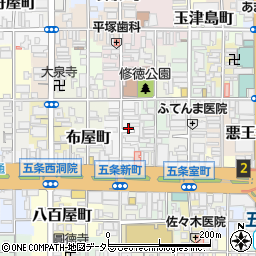 京都府京都市下京区材木町144-11周辺の地図