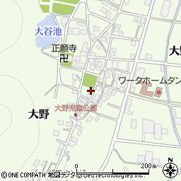兵庫県西脇市大野337周辺の地図