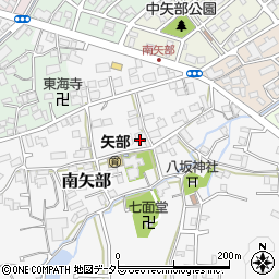 静岡県静岡市清水区南矢部603周辺の地図