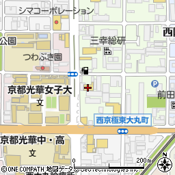 ネッツトヨタ京都五条カドノ店周辺の地図