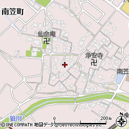 滋賀県草津市南笠町1155周辺の地図