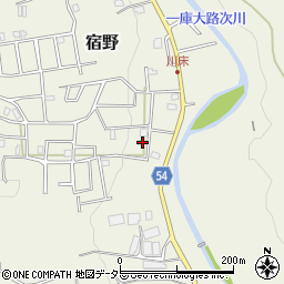 大阪府豊能郡能勢町宿野151-141周辺の地図
