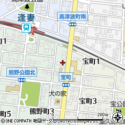 慶桜高等学院周辺の地図