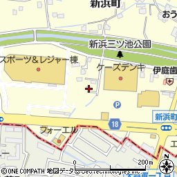 滋賀県草津市新浜町395周辺の地図