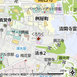 京都阪口周辺の地図