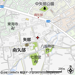 静岡県静岡市清水区南矢部590周辺の地図
