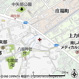 静岡県静岡市清水区南矢部698-15周辺の地図