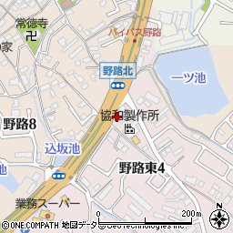 青木塾周辺の地図