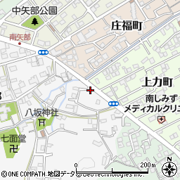 静岡県静岡市清水区南矢部706周辺の地図