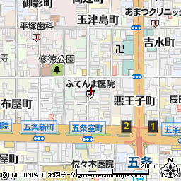 京都府京都市下京区坂東屋町265周辺の地図