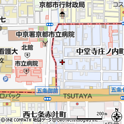 水口染工所周辺の地図