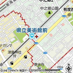 エイブル　ネットワーク清水草薙店周辺の地図