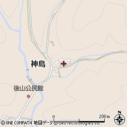 静岡県伊豆の国市神島1536周辺の地図