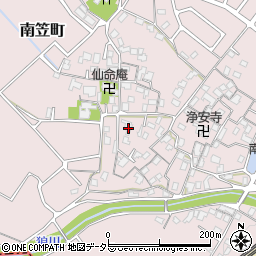 滋賀県草津市南笠町1164周辺の地図