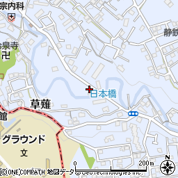 静岡県静岡市清水区草薙1172周辺の地図