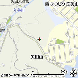 京都府亀岡市上矢田町（矢田山）周辺の地図