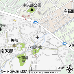 静岡県静岡市清水区南矢部516周辺の地図