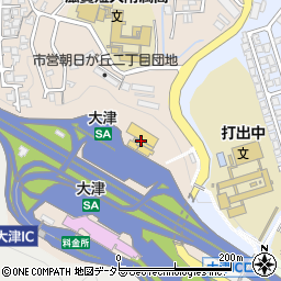 名神高速道路大津サービスエリア上り線インフォメーション周辺の地図