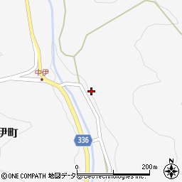愛知県岡崎市中伊町竹下周辺の地図