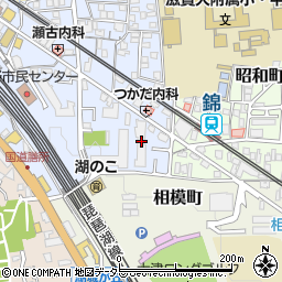 滋賀県大津市馬場3丁目14-13周辺の地図