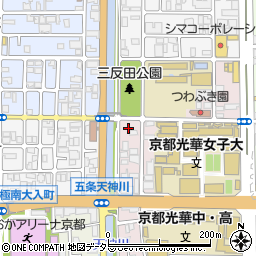 京都府京都市右京区西京極葛野町周辺の地図