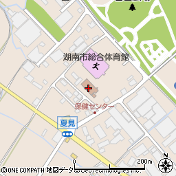 湖南市役所健康福祉部　高齢福祉課・高齢介護係周辺の地図