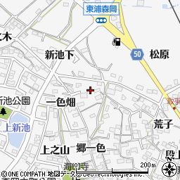 愛知県知多郡東浦町森岡一色畑18周辺の地図