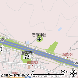 石作神社周辺の地図
