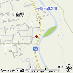 大阪府豊能郡能勢町宿野151-152周辺の地図