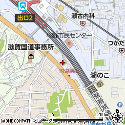コバック車検大津店周辺の地図