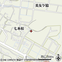愛知県東海市加木屋町七本松周辺の地図