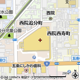 井津美屋　イオンモール京都・ハナ店周辺の地図