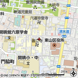 京都府京都市東山区轆轤町120周辺の地図