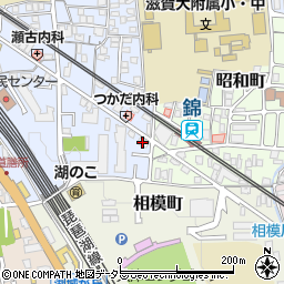 大津労働基準監督署周辺の地図