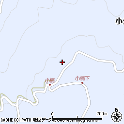 愛知県岡崎市小久田町落周辺の地図