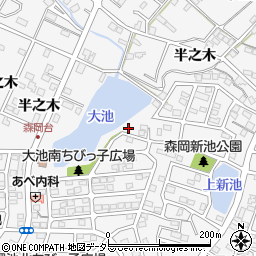 愛知県知多郡東浦町森岡飯喰場97周辺の地図