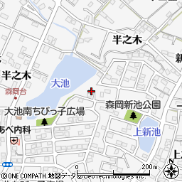 愛知県知多郡東浦町森岡飯喰場96周辺の地図