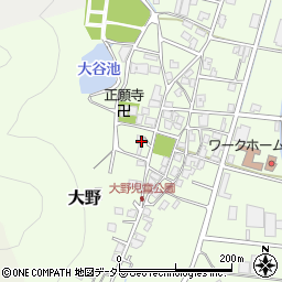 兵庫県西脇市大野539周辺の地図
