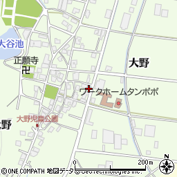 兵庫県西脇市大野288周辺の地図