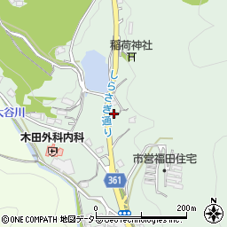 岡山県美作市中山1492周辺の地図