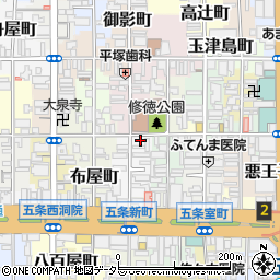 京都府京都市下京区材木町131-1周辺の地図