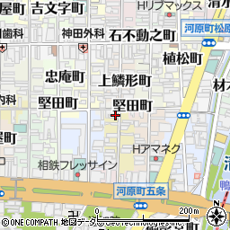 京都府京都市下京区下鱗形町529周辺の地図