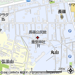 愛知県知立市長篠町新田東3周辺の地図
