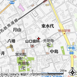 愛知県知多市八幡東水代70周辺の地図