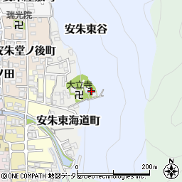 秀典寺周辺の地図