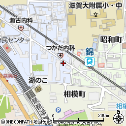 滋賀県大津市馬場3丁目14-15周辺の地図
