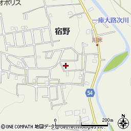 大阪府豊能郡能勢町宿野151-165周辺の地図