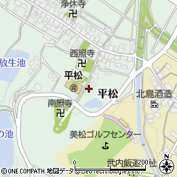 滋賀県湖南市平松253-2周辺の地図