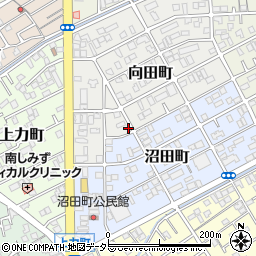 静岡県静岡市清水区向田町11-5周辺の地図